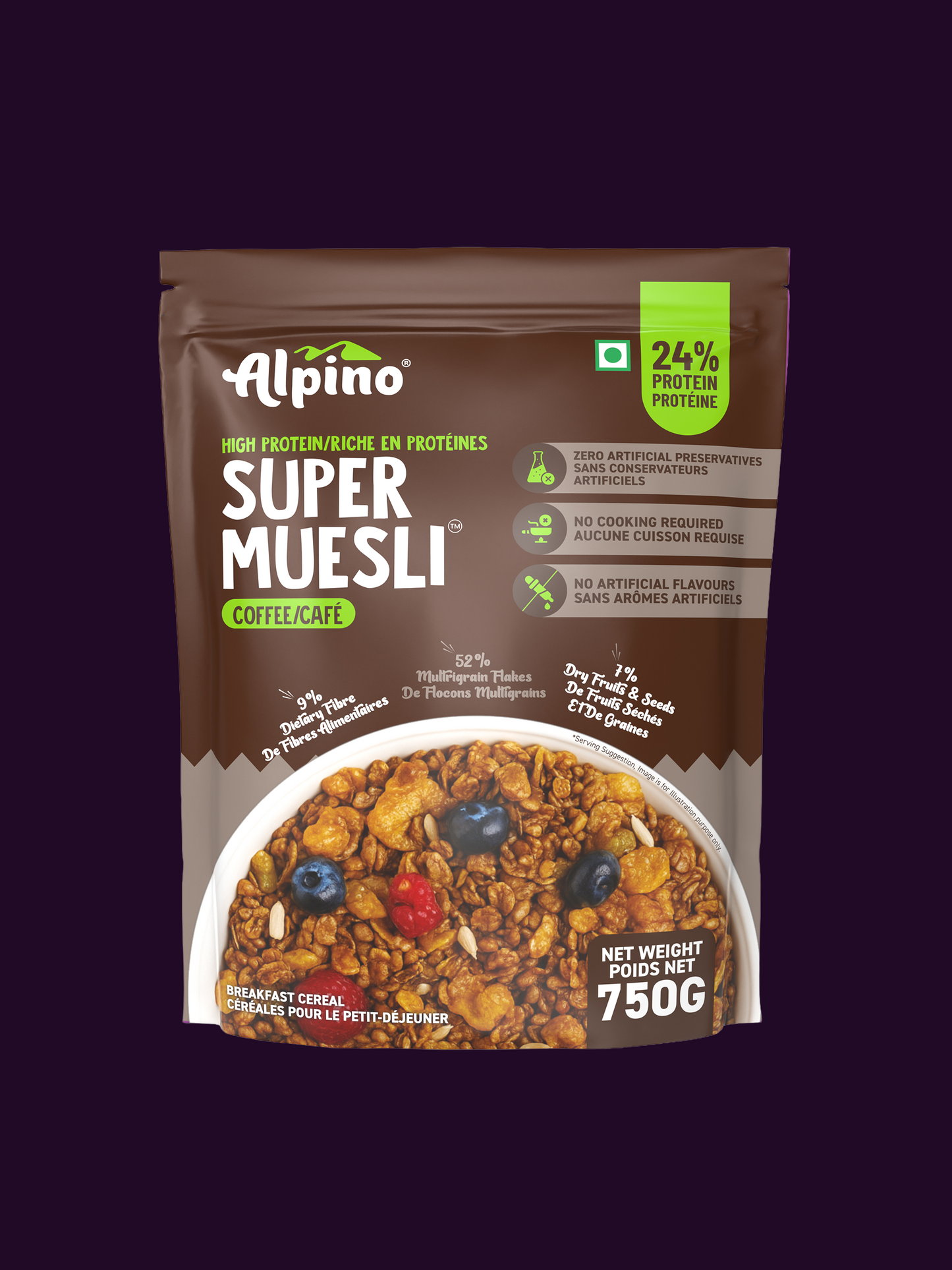 Alpino Super Muesli Coffee