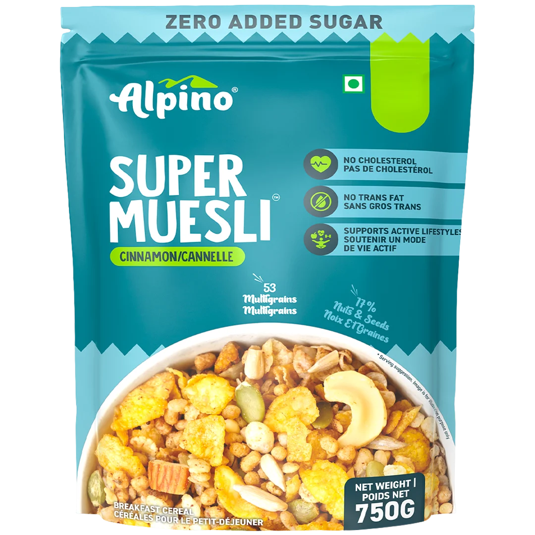 Alpino Super Muesli Cinnamon, wholesale in Canada